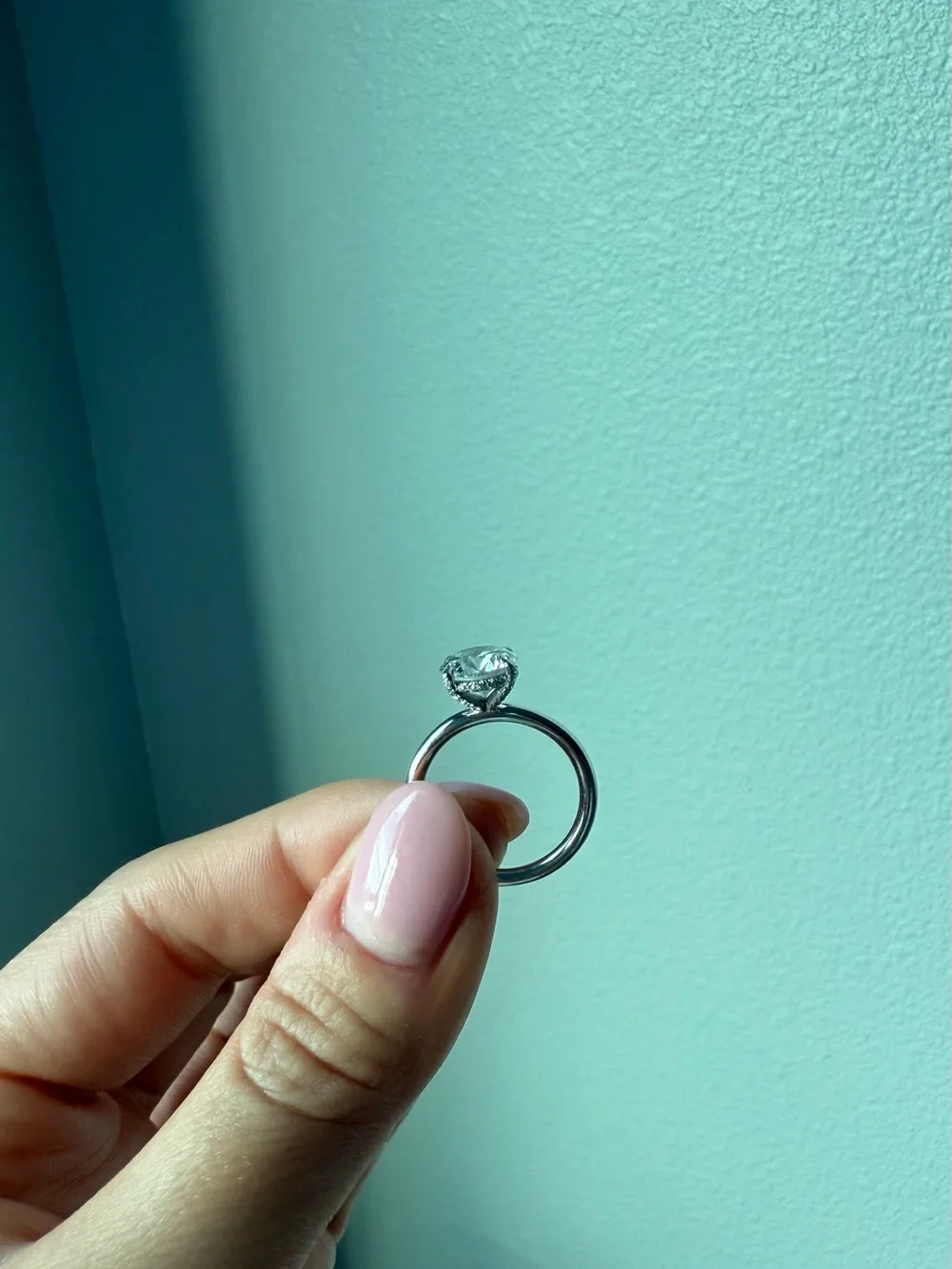 Round 2.07 Ct Solitaire Classic 14K White Gold Lab Grown Diamond Size 6